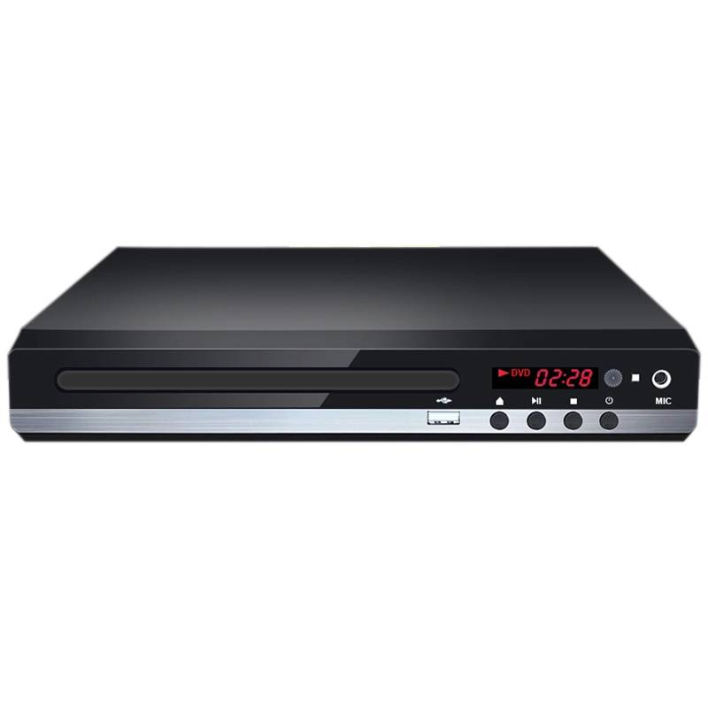 229 dvd-spelare 1080p hd-spelare tv hdmi-spelare med fjärrkontroll för hemmakontor (us plug)
