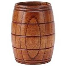 Aoveew Sour Jujube Wood Cup Multipurpose Wooden Beer Te Kaffekopp 190ml