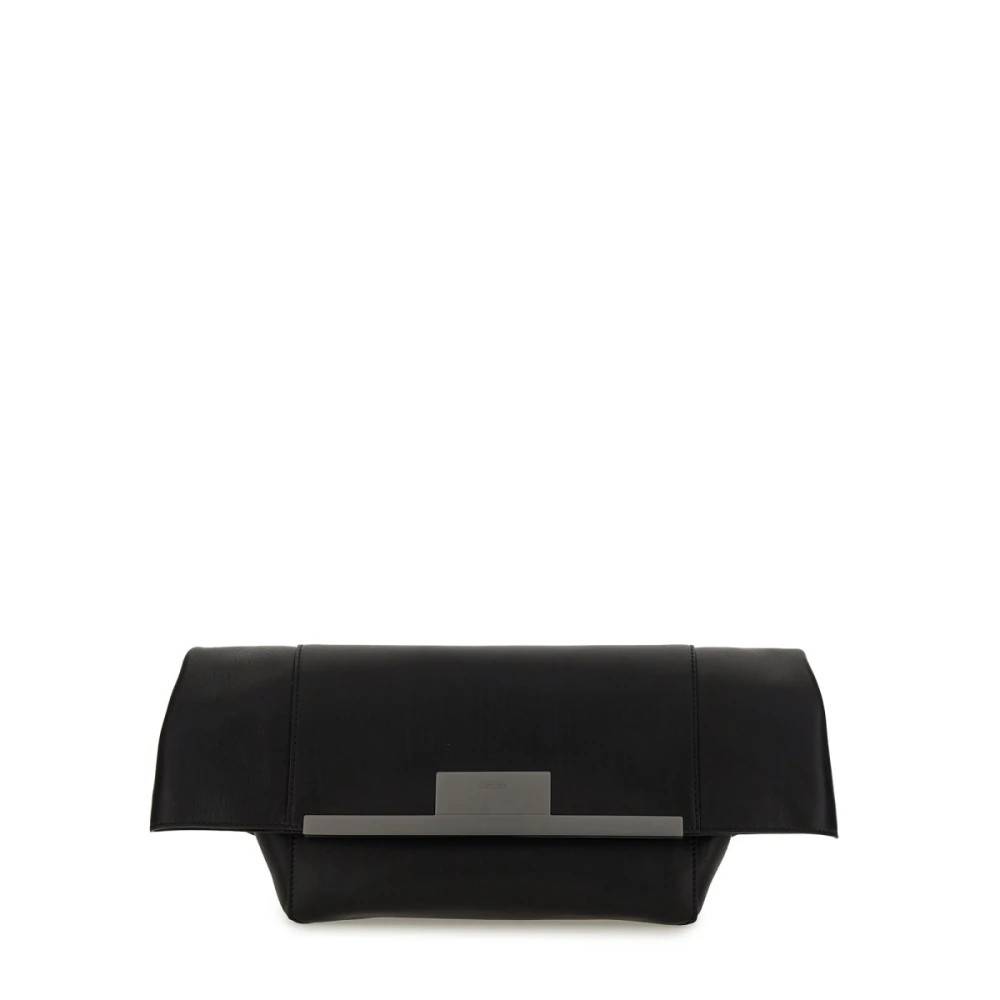 Max Mara Clasp Clutch - Tasker - Dame - Sort - ONE SIZE - Uld
