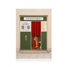 Lærredsbilleder Fotoautomat Lærred (30x40 cm - Sort Ramme)