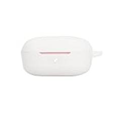 YKNIUFLY Bluetooth-hörlurar fodral kompatibelt med JBL T280TWS X3, mjuk TPU, 360° fullt skydd, fodral kompatibelt med JBL T280TWS X3.(vit)