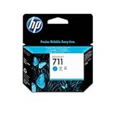 HP CZ130A 711 29 ml bläckpatron för Designjet T120/T520 stort format bläckstråleskrivare – cyan