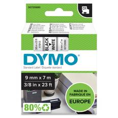 Dymo D1-mærketape 9 mm - Hvid