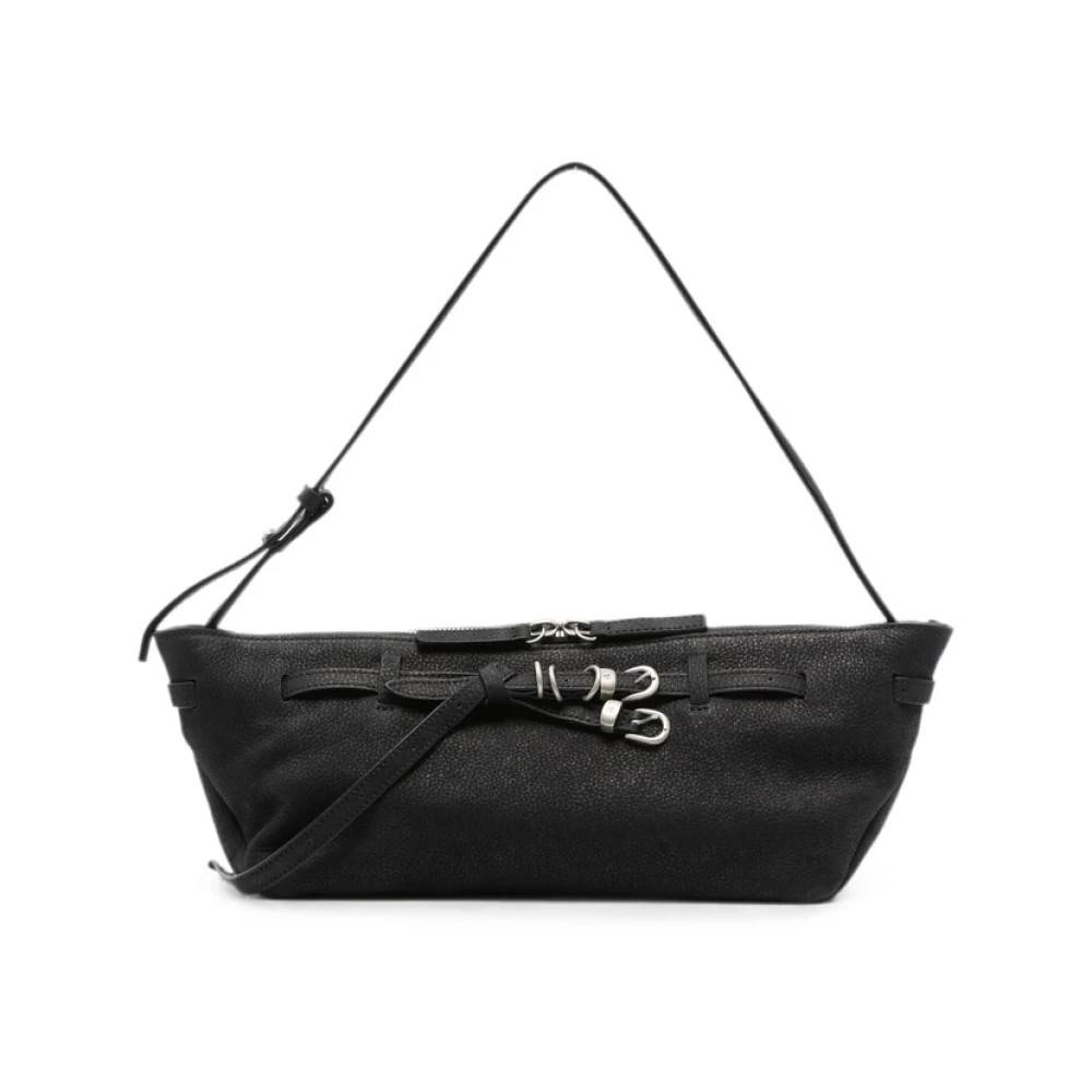 Marge Sherwood Skuldertaske - Tasker - Dame - Sort - ONE SIZE - Uld