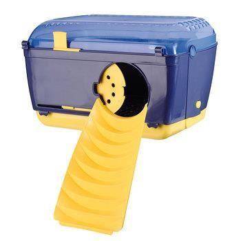 Plastbostad - Sött Hem - Gul - Interiör - För Hamster