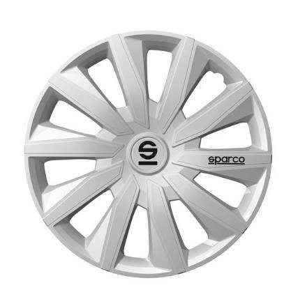 SPARCO SPC1483SV Hjulkapsler 14tommer, sølv
