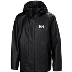 Helly Hansen Moss Jacket - Regnjacka - Børn Black Child's height 152 cm