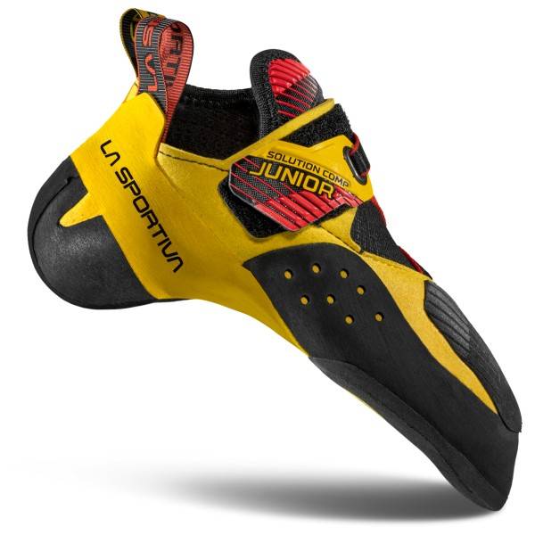 La Sportiva Kid's Solution Comp Klätterskor Barn Storlek 37 Färg gul