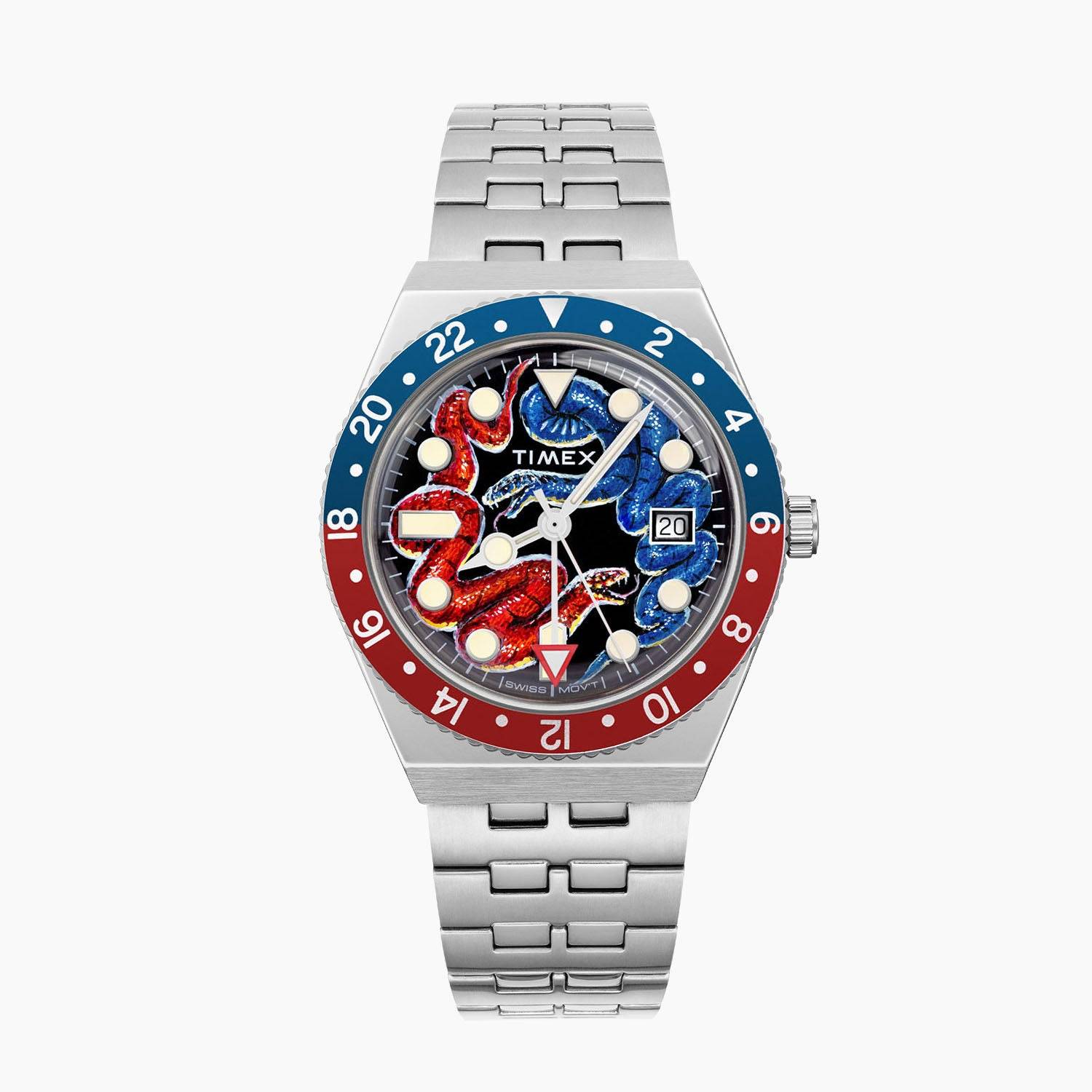 Timex Q GMT Twin Serpents - Default Title