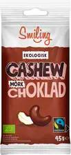 Cashew Mörk Choklad 45g Smiling