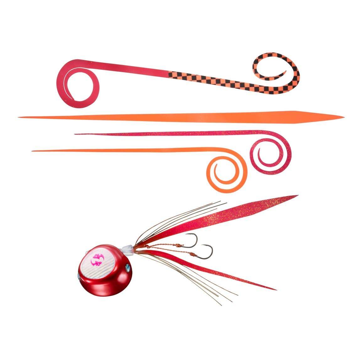 Daiwa Tai Rubber Benifa Bay Rubber Free Beta Rubber Assortment Pack 150g Benifa Red (DAIWA)