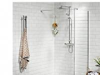 (ComputerSalg) Vetro 60 CM Brusevæg - 6 mm Klart Hærdet Glas, EasyClean