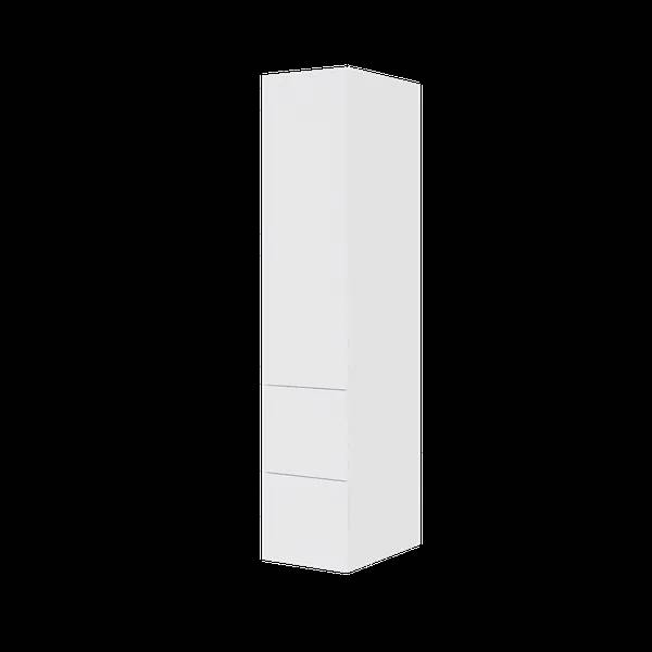 HQ opbevaringsskab - H040-549 - 166 Verona - Laminat m/ massiv trækant, grebsfri.