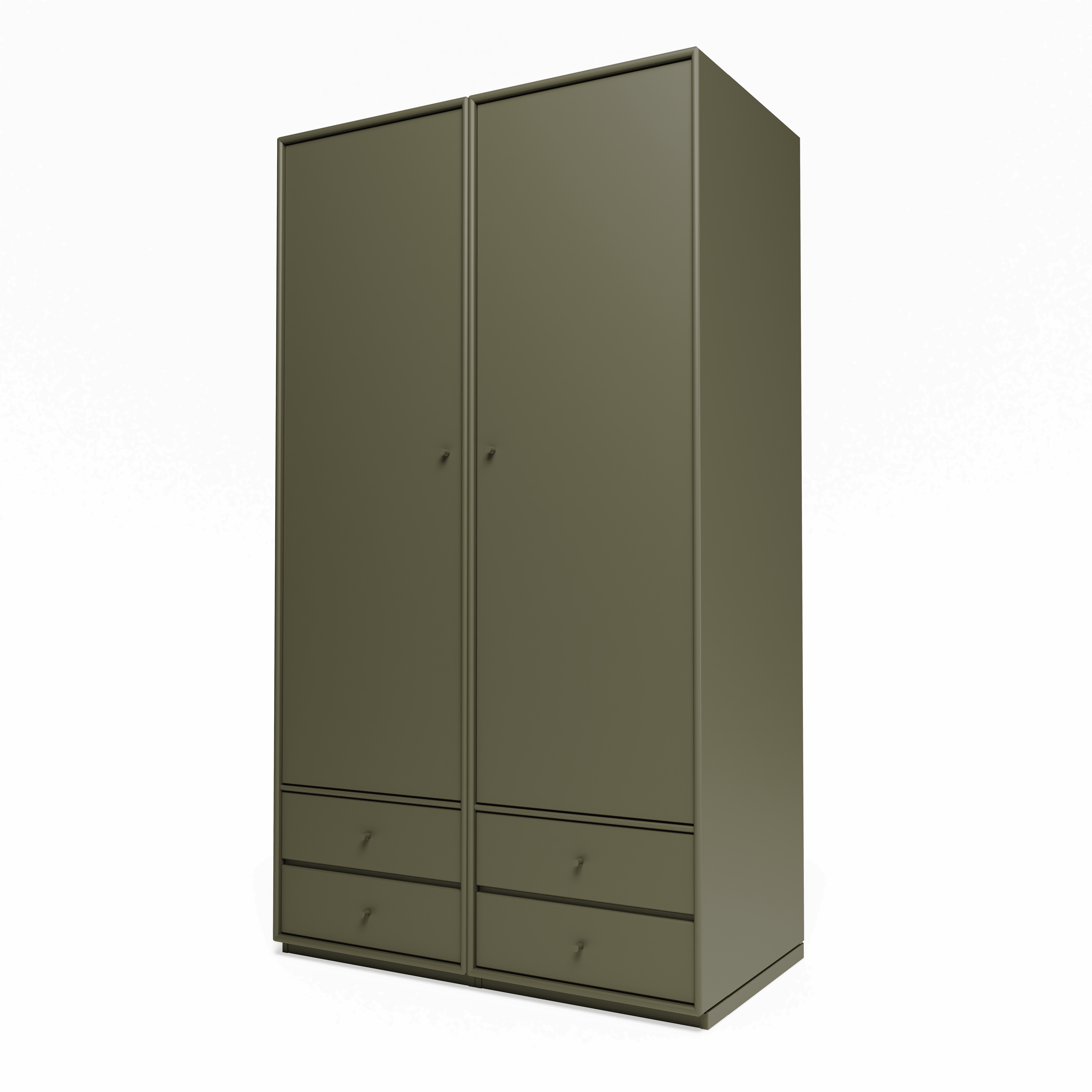 Attire IV garderobe, inkl. sokkel 3 cm fra Montana Oregano - Jacobsen Plus