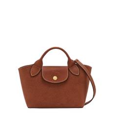 Tote bag épure xs brun