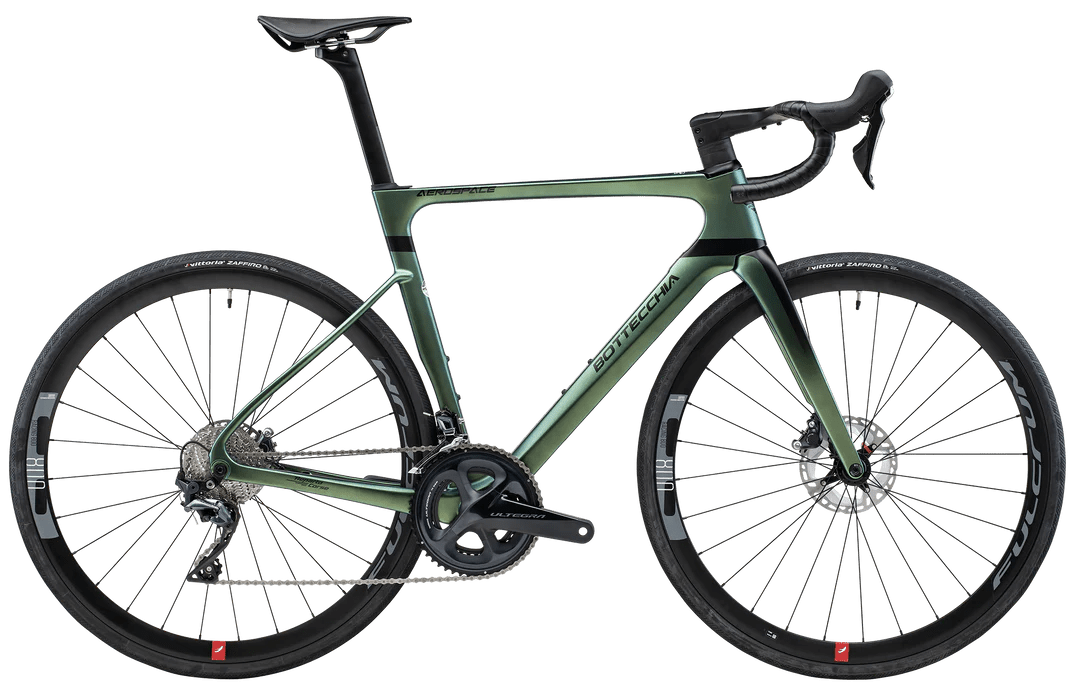 Bottecchia Aerospace 2025 - Shimano Ultegra Di2 12sp - ITM Carbon 40mm FUGA - 053 / 51 / F2 VERDE ORO OPACO