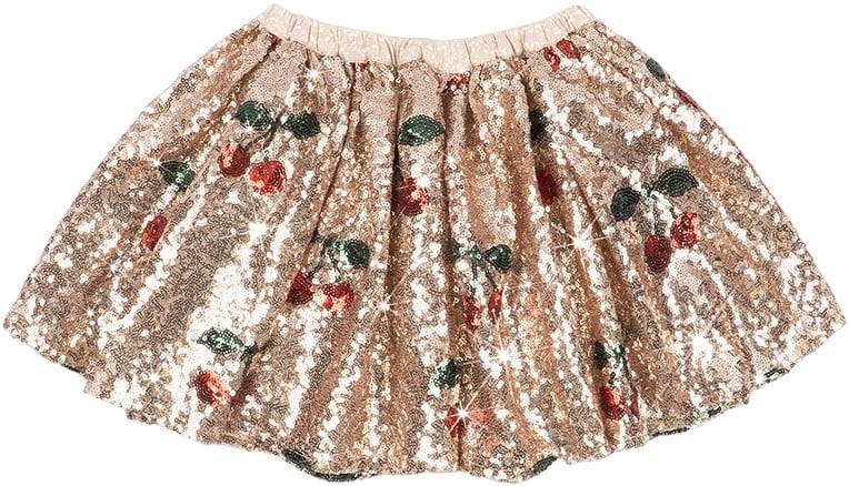 Konges Sløjd Starla Sequin Skirt Str 3Y - P00050 Nederdele hos Magasin.