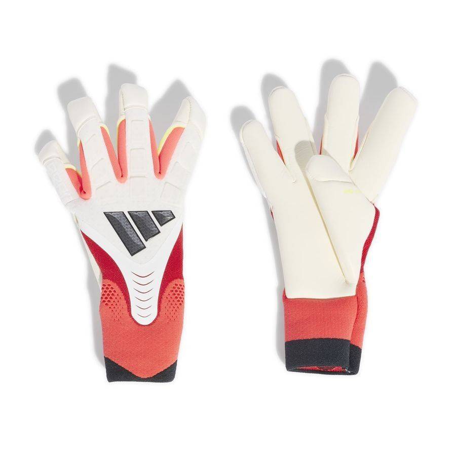 adidas Målvaktshandske Predator Pro Hybrid PC Born For Goals - Vit/Lucid Red/Svart - ['Vit'] (10)