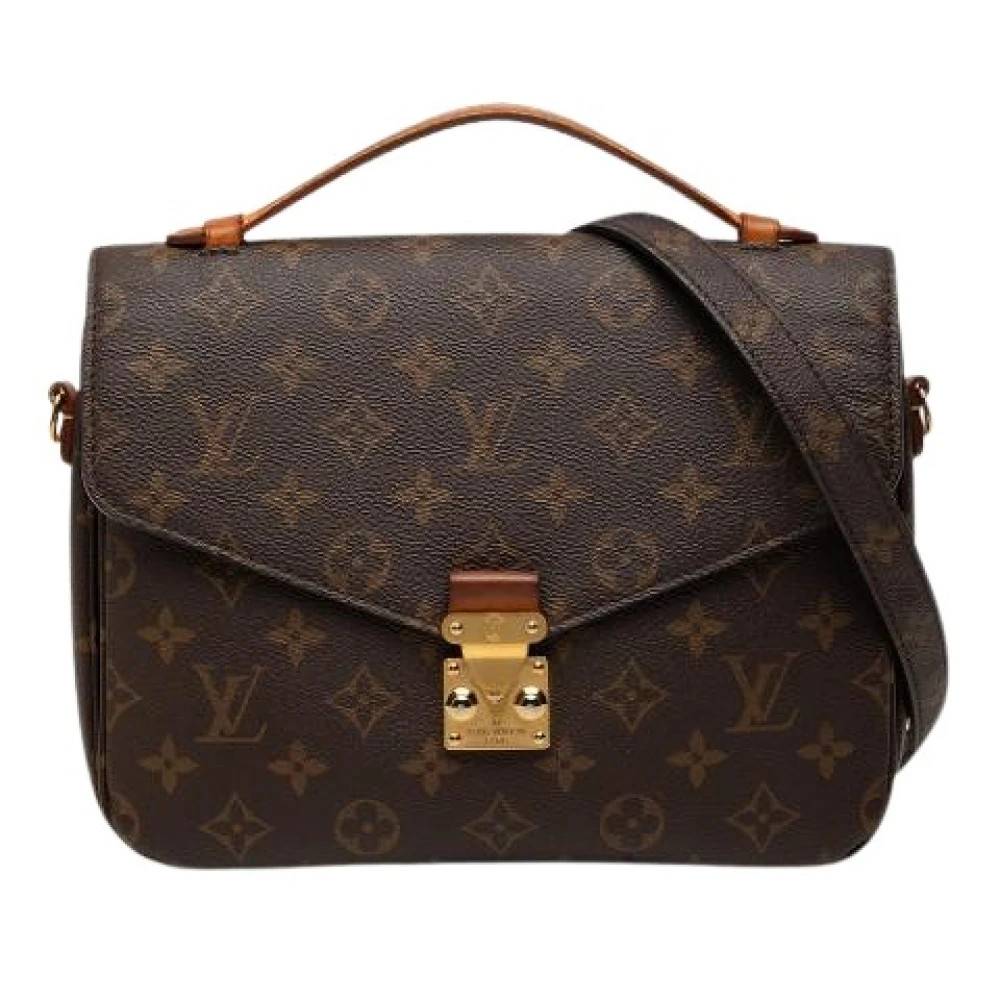 Louis Vuitton Vintage Pre-owned canvas tasker - Vintage - Dame - Brun - ONE SIZE -
