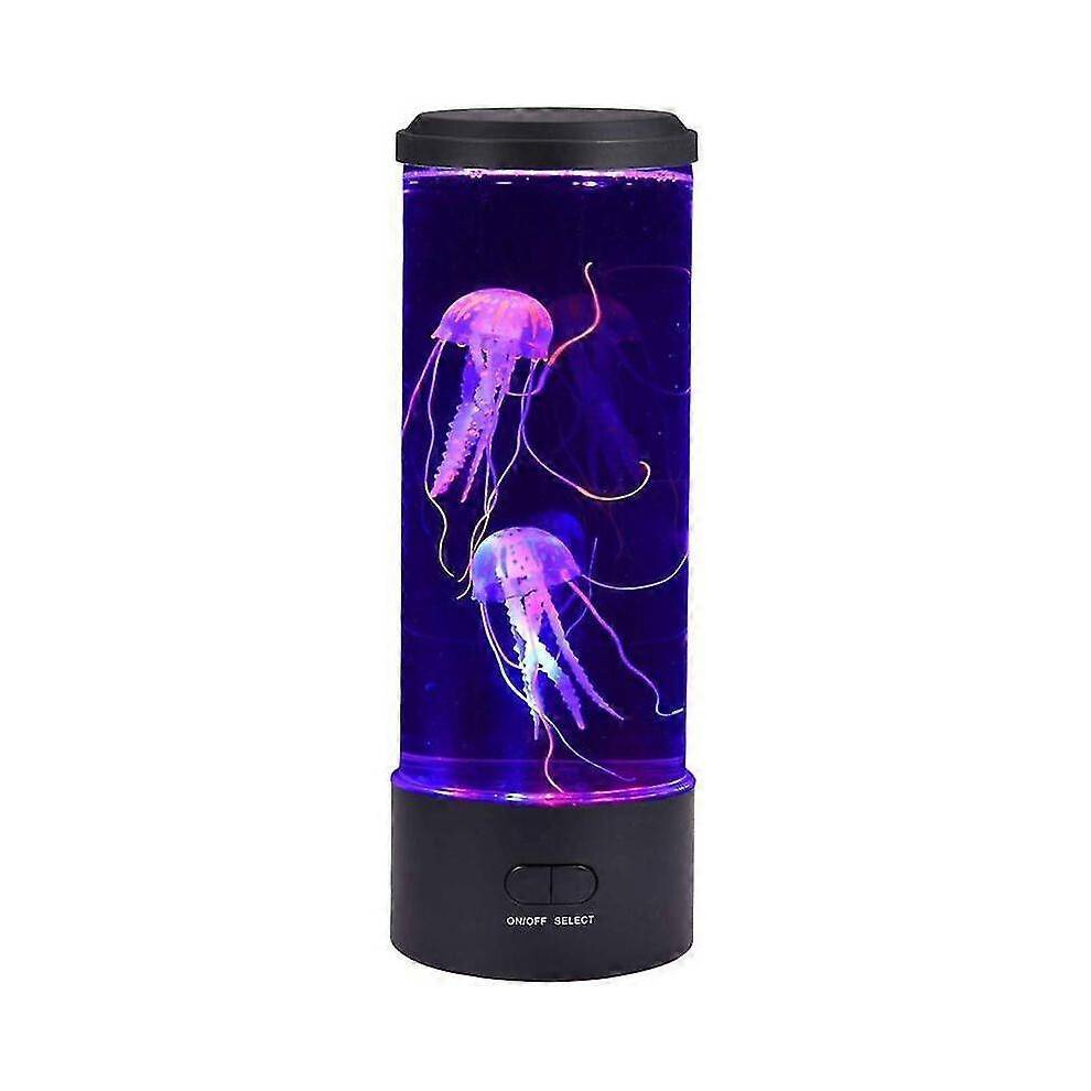 Led Jellyfish Lava Lamp Multicolor,night Light Usb Charging