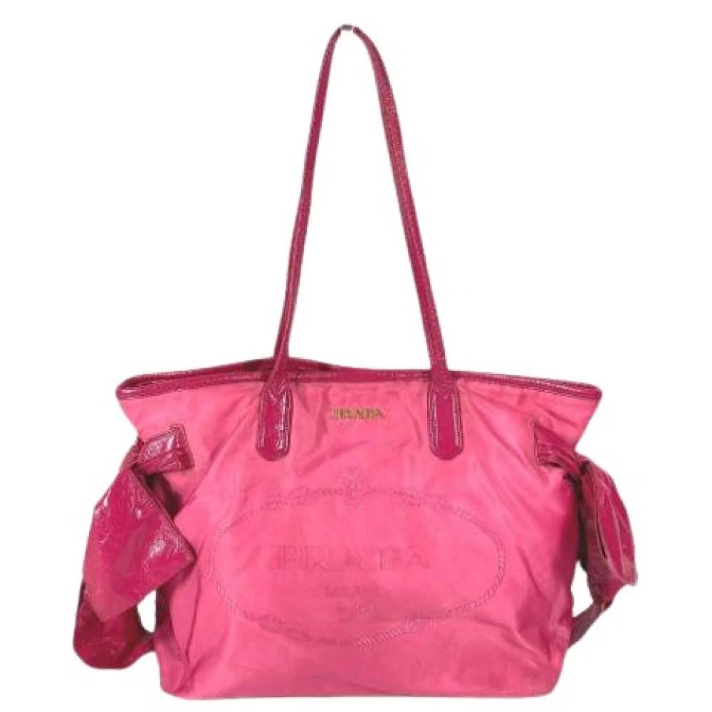 Prada Vintage - Pre-owned Vintage Tote Bag Vintage - Dam - ONE Size - Nylon