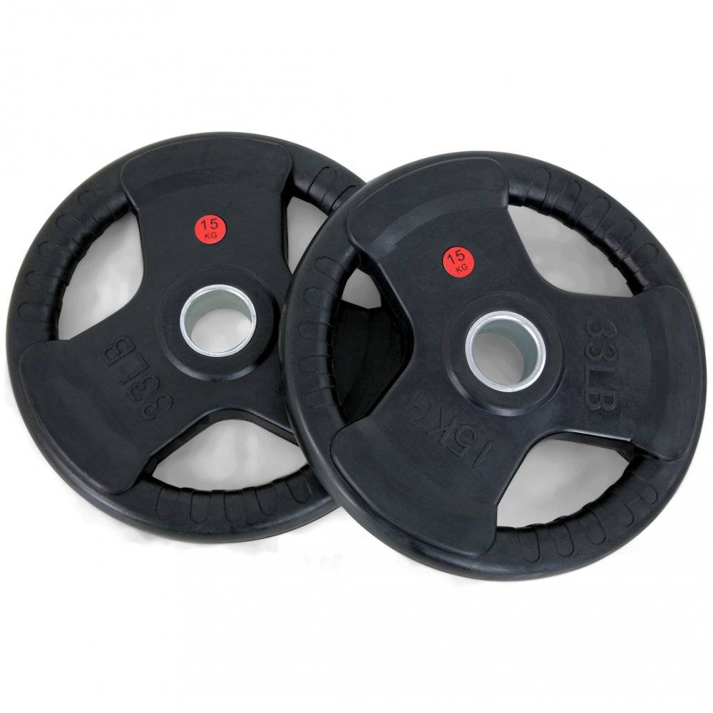 Fria vikter 2x15kg, 50mm | Passar till skivstång