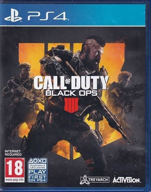 Call of Duty Black Ops IIII - PS4 (B Grade) (Genbrug)
