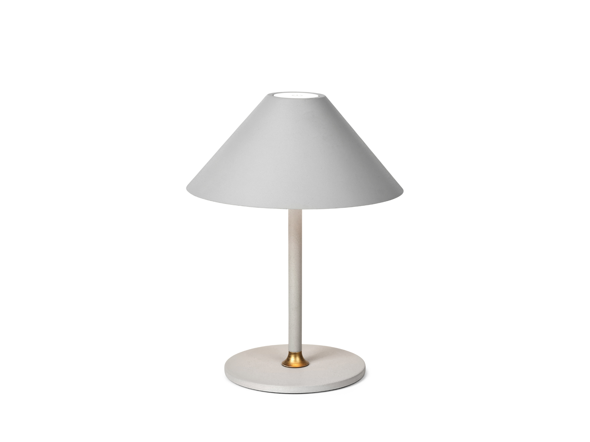 Halo Design - Hygge batteri bordlampe - Ø19 x H25 cm / Warm Grey