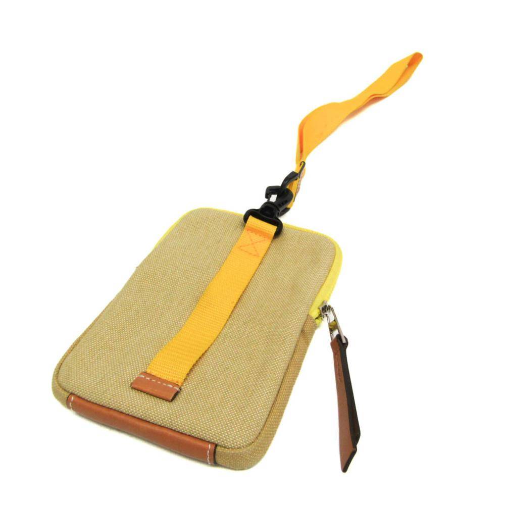 Loewe Vintage Pouch Stl. - Necessär Från Magasin - Beige (L 17.5cm x W 11cm x D 1.5cm)