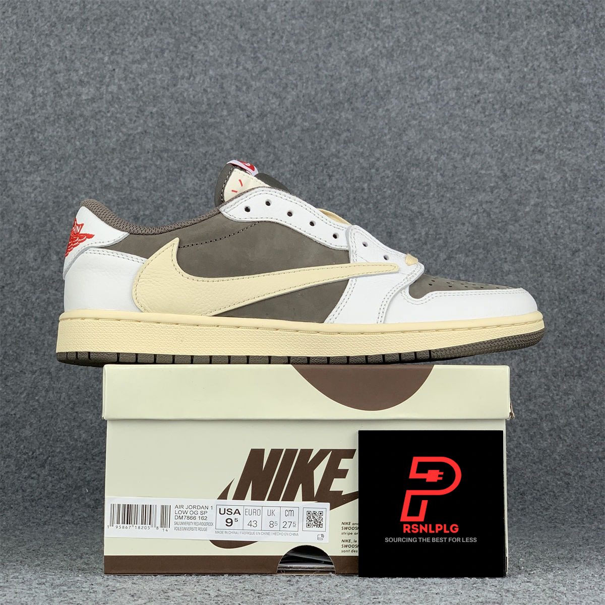 Travis Scott x Air Jordan 1 Retro Low OG 'Reverse Mocha' (B-Grade Version) - (Mens) EUR 44 • US 10 • UK 9