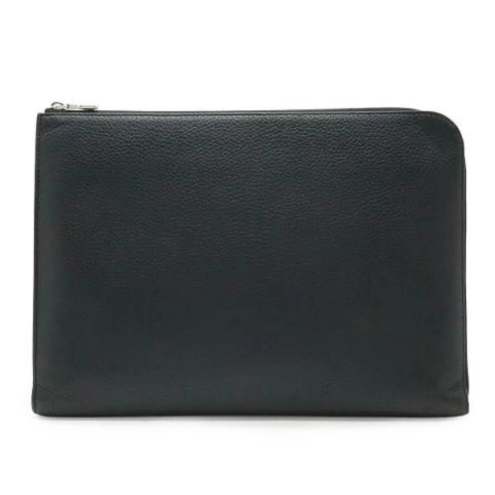 Louis Vuitton Vintage Pre-owned Læder Clutch - Vintage - Dame - Sort - ONE SIZE - Læder