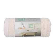 Bademåtte 50 x 80 cm - 100% Bomuld - Beige