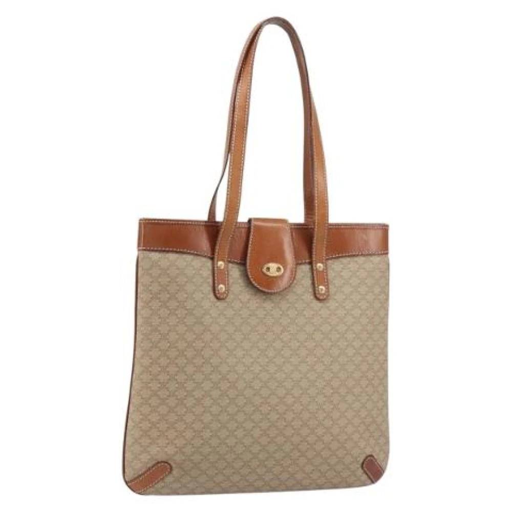 Celine Vintage Pre-owned Vintage Tote Bag - Vintage - Dame - Beige - ONE SIZE -