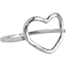ENAMEL Copenhagen Ring, Organic Heart Dam Ringar Stl. 48 - Från Magasin - 925s/m (48)