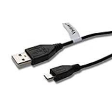 vhbw USB datakabel lämplig för Tomtom GO50, GO60, GO500, GO600, GO5000, GO6000, Tomtom Start 40, 50, 60 ersätter CA-101