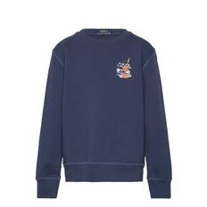 RALPH LAUREN KIDS Seasonal Fleece-Po Cn-Kn-Sws |Marinblå |132-137
