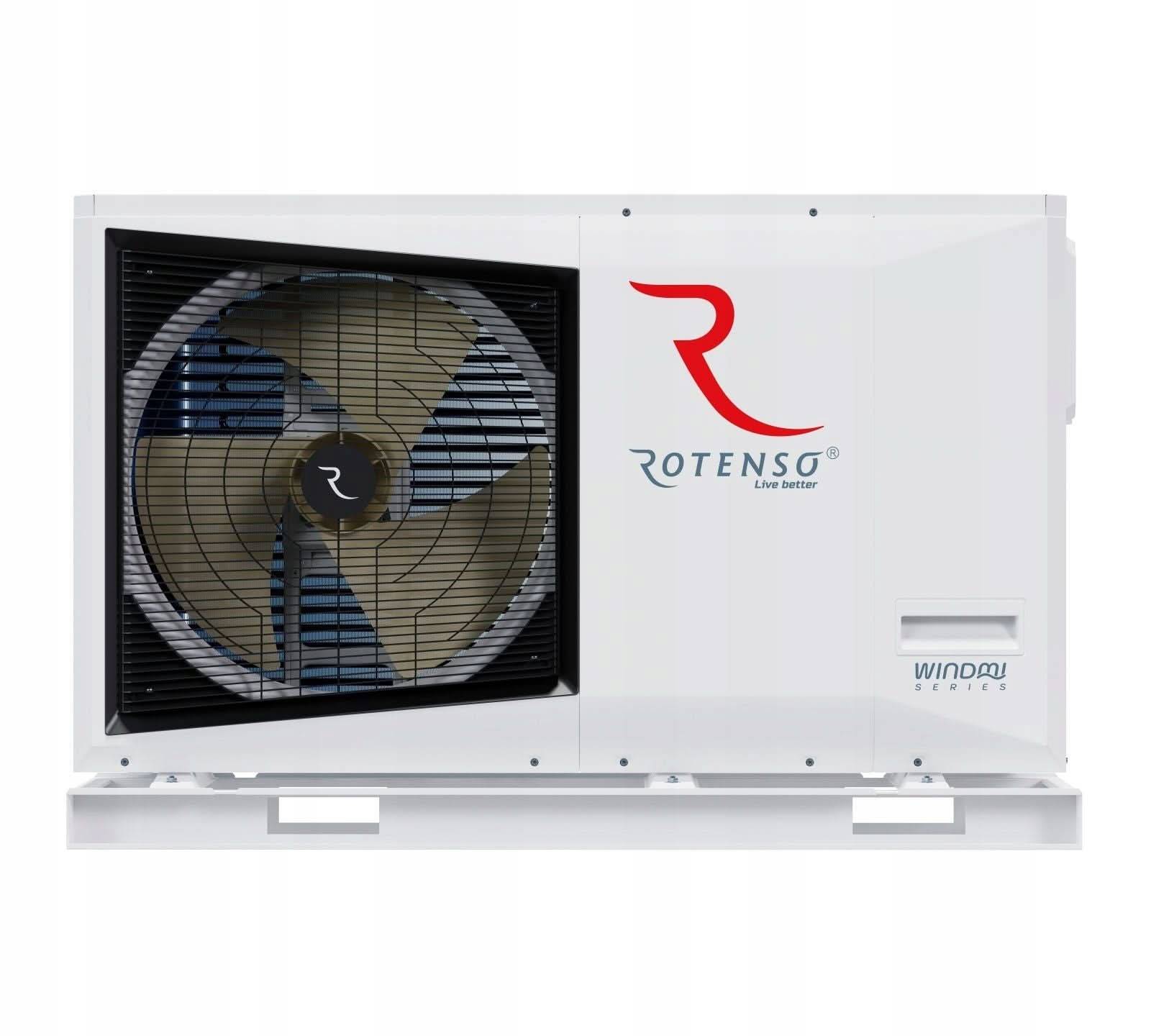 Rotenso 6kW Windmi Monoblock luft-vattenvärmepump