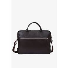 Prato briefcase Tobias Dark brown