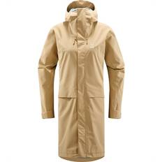 Haglöfs Aria Proof Parka Women - Sand - Lang Skaljakke