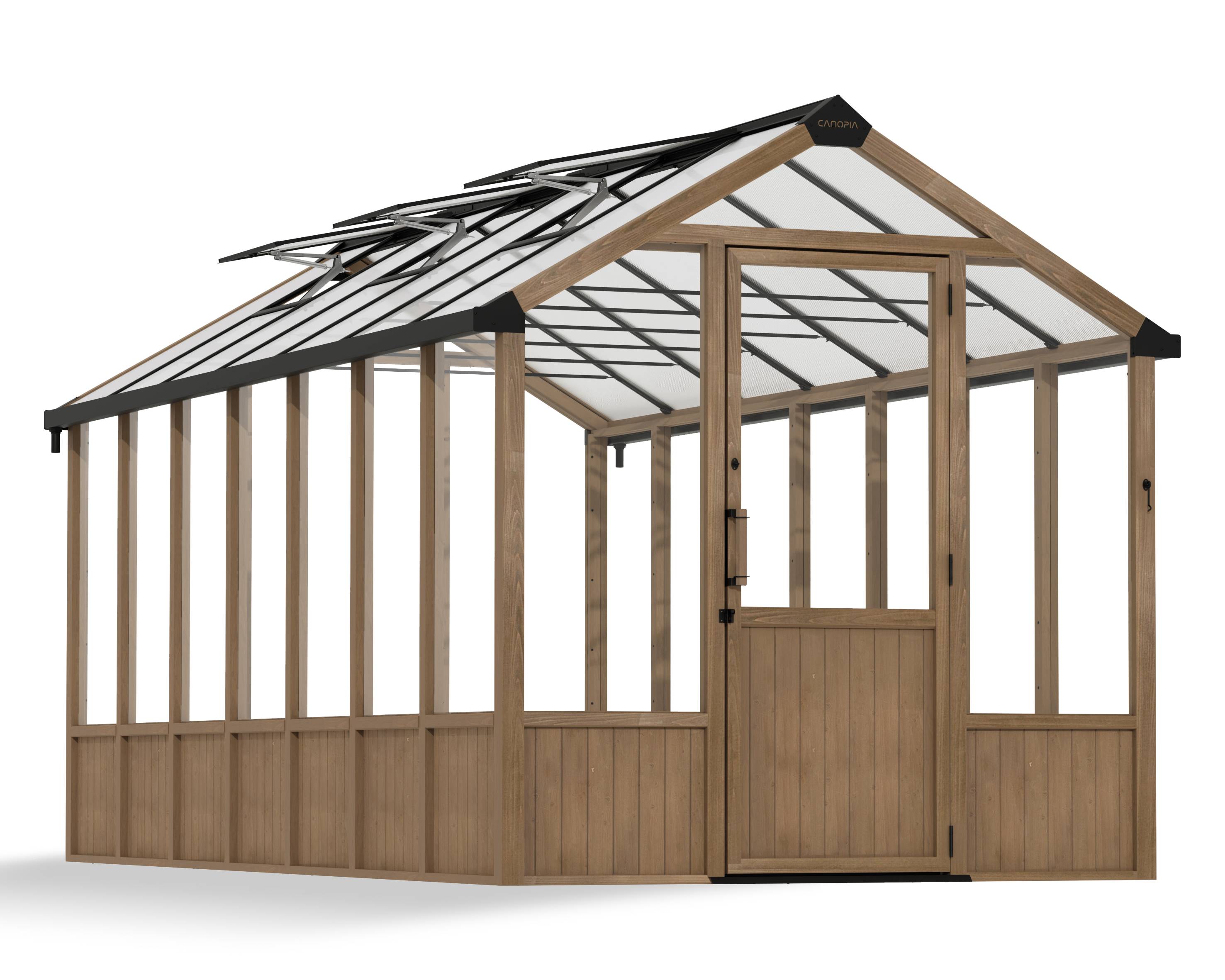 Växthus Natura 8,6 - 15,3 m² Canopia 08,6m²
