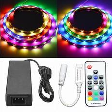 5 meter, 12 volt, 60 watt, 300 LED, MAGIC LED strip - WS2811 - KOMPLET SÆT - Magic Sæt IP20