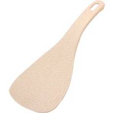 1 st enkel köksskiva non stick ris paddel måltid sked vete halm hushålls plast non-stick ris sked