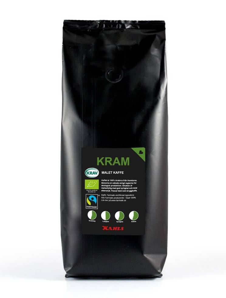 Kahls Kram Mellanrost malet Bryggkaffe 500g