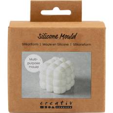 Creativ Company Silikoneform, Firkant med Bobler, H: 5 cm, B: 6 cm. 9x9x8 - Diy Kit hos Magasin