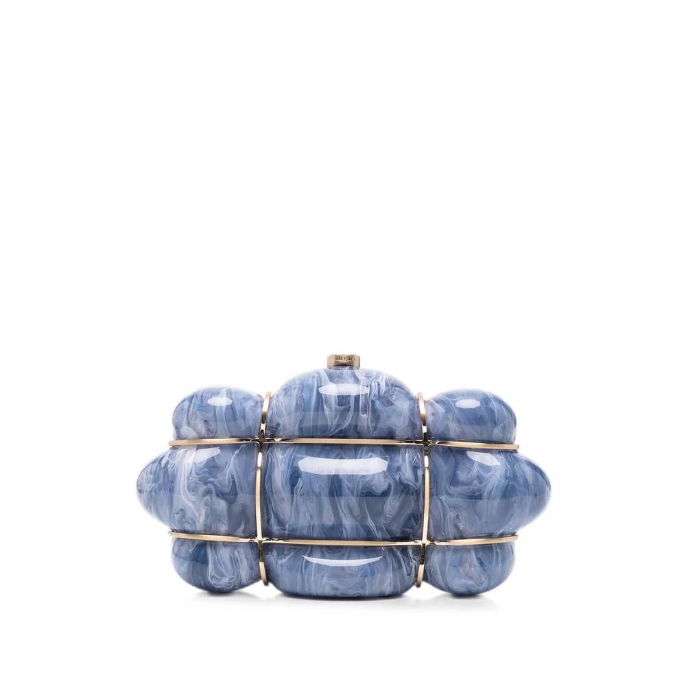 Cult Gaia Bolla Clutch - Tasker - Dame - Blå - ONE SIZE - Uld