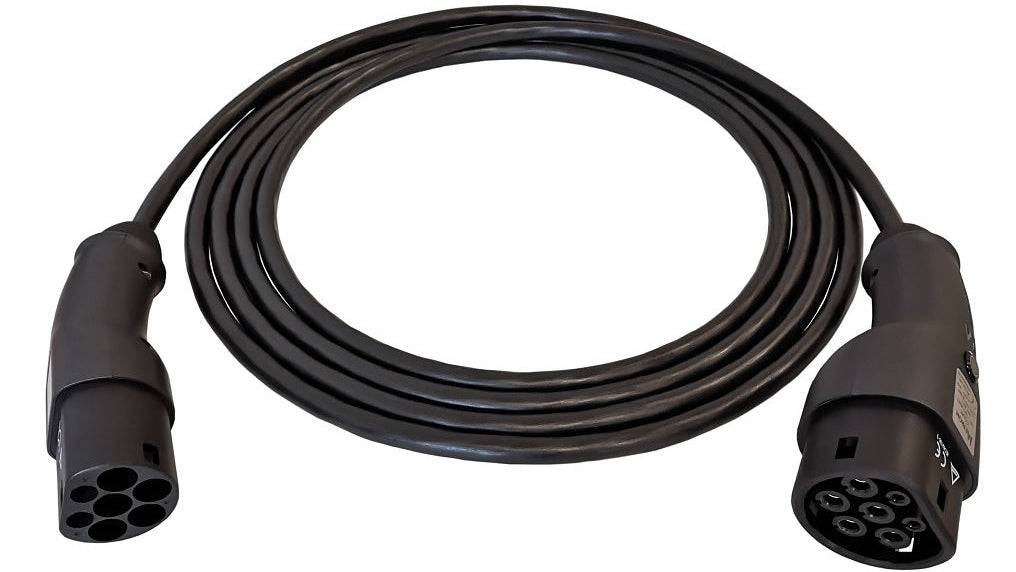 Tesla laddkabel Typ 2 - 11kW - 11kW - 16A 3-fas / Premium / 7m