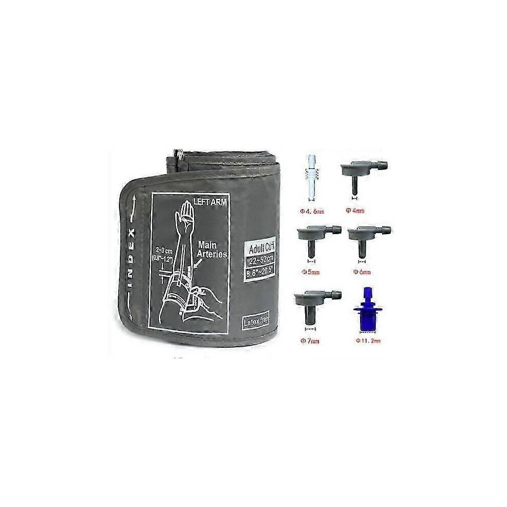 2026 Ekstra stor manchet kompatibel med Omron 9u201d-21u201d tommer (22-53 cm) XL