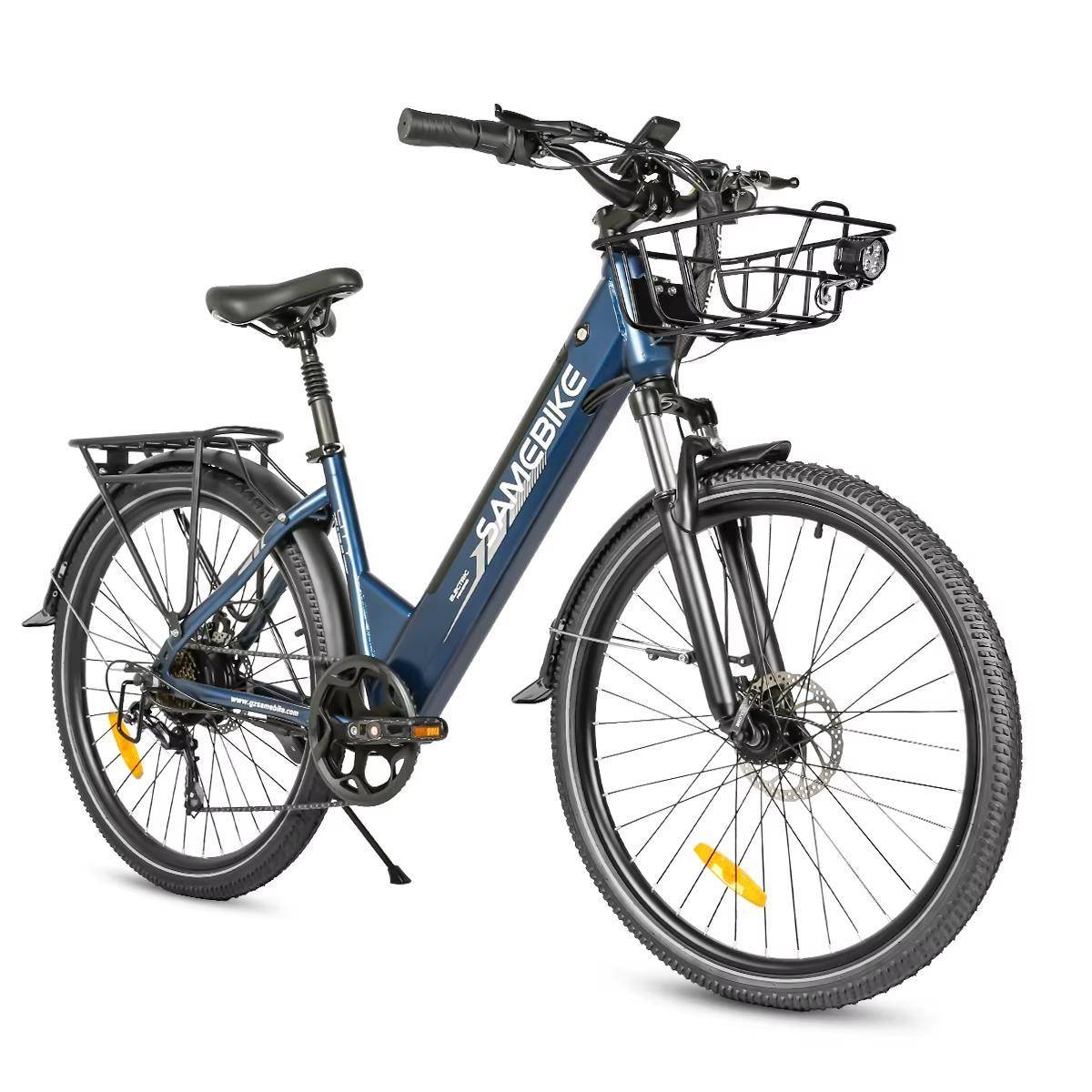 Ebike Heta Sälj 26 Tum Stadsebike 36V500D Snabb Hastighet 15AH Dam Stad Elcykel med Bakre Pakethållare grön