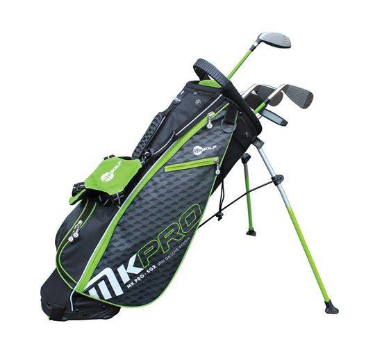 Pro Stand Bag Golf Set 145cm RH Junior, Grön, Right