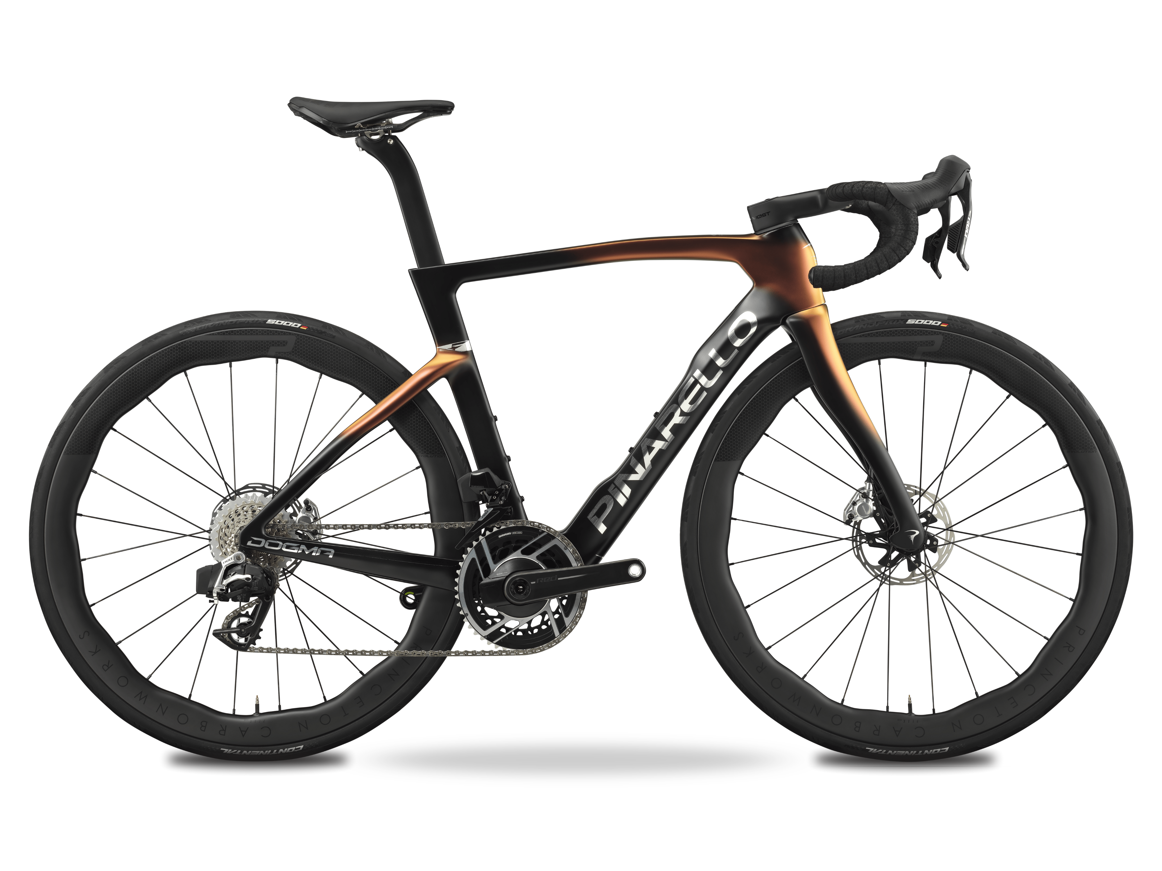 Pinarello New Dogma F Frameset 2025 - 045 / 515 / EDGE CRYSTAL WHITE